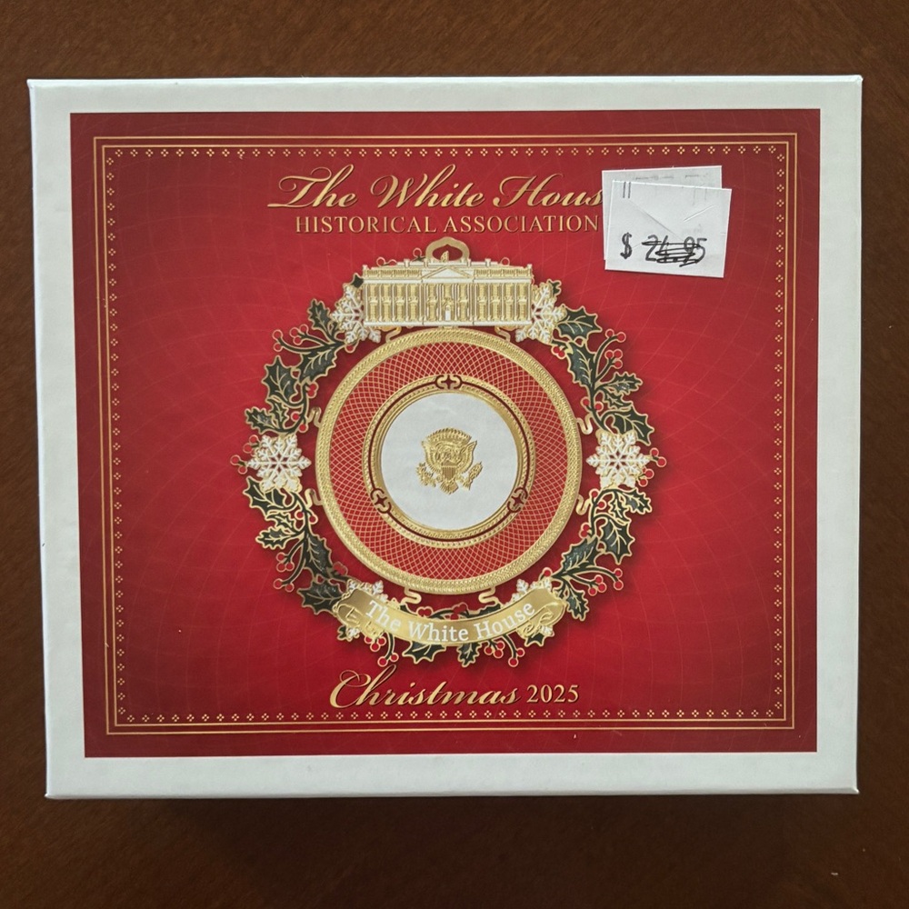 White House Historical Association Christmas Ornament 2025